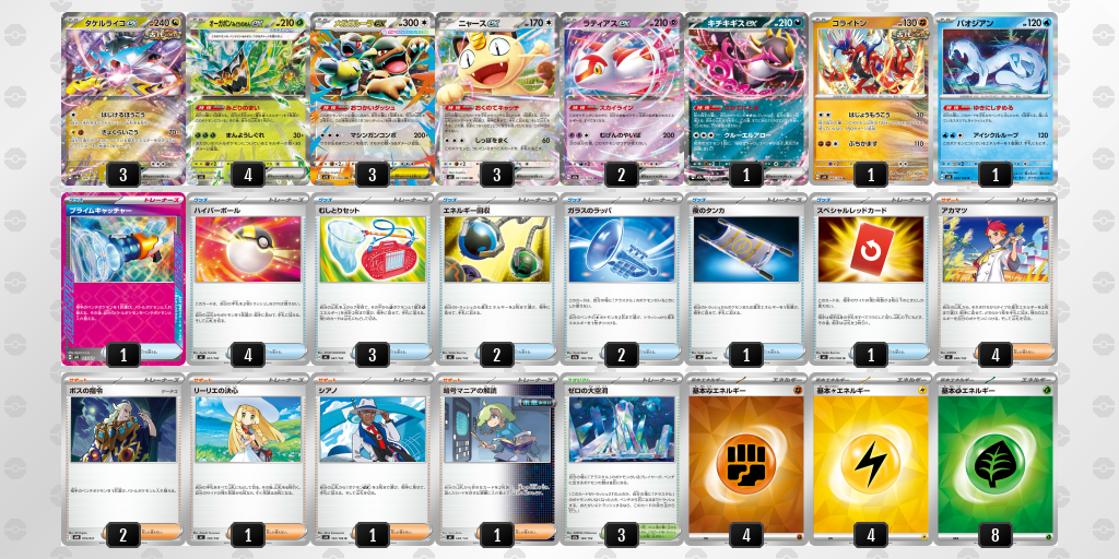 シティリーグ2026 シーズン4 オープンリーグ 5位 デッキ