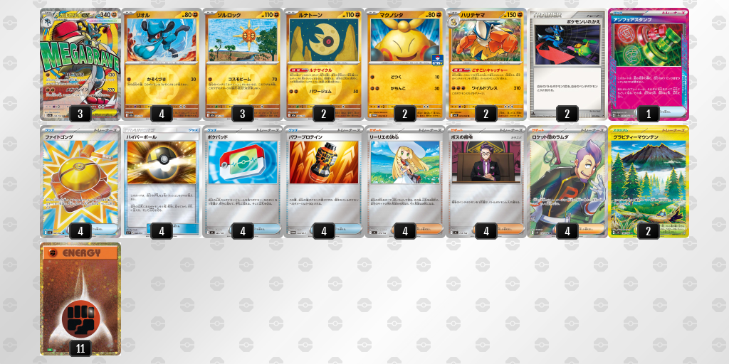 シティリーグ2026 シーズン4 オープンリーグ 3位 デッキ