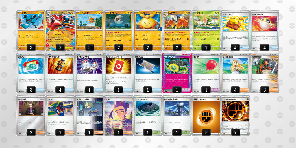 シティリーグ2026 シーズン4 オープンリーグ 5位 デッキ