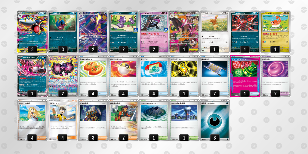 シティリーグ2026 シーズン4 シニアリーグ 優勝デッキ