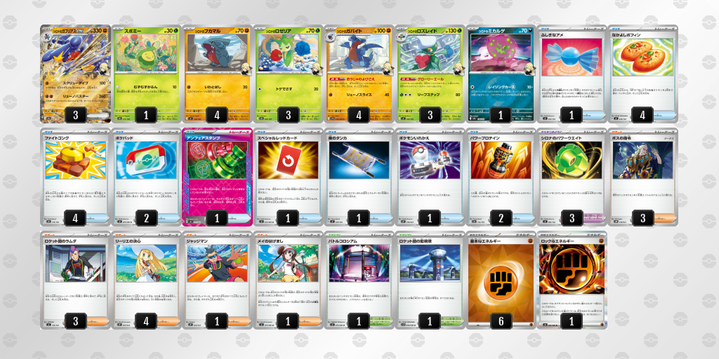 シティリーグ2026 シーズン4 オープンリーグ 3位 デッキ