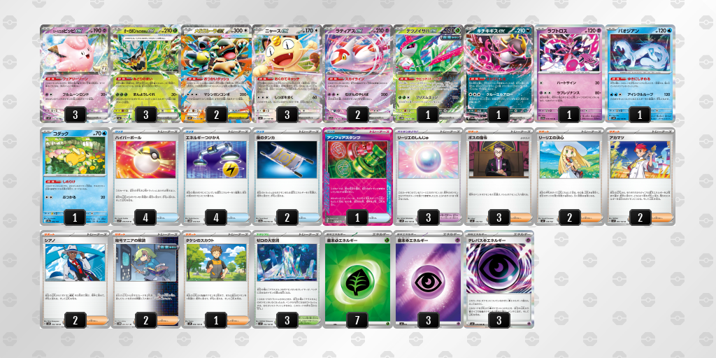 シティリーグ2026 シーズン4 オープンリーグ 9位 デッキ