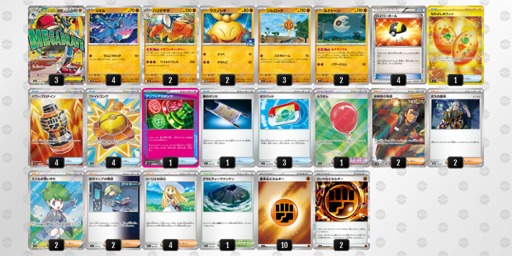 シティリーグ2026 シーズン4 オープンリーグ 2位 デッキ