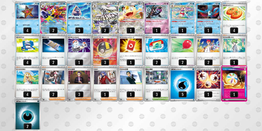 シティリーグ2026 シーズン4 オープンリーグ 9位 デッキ