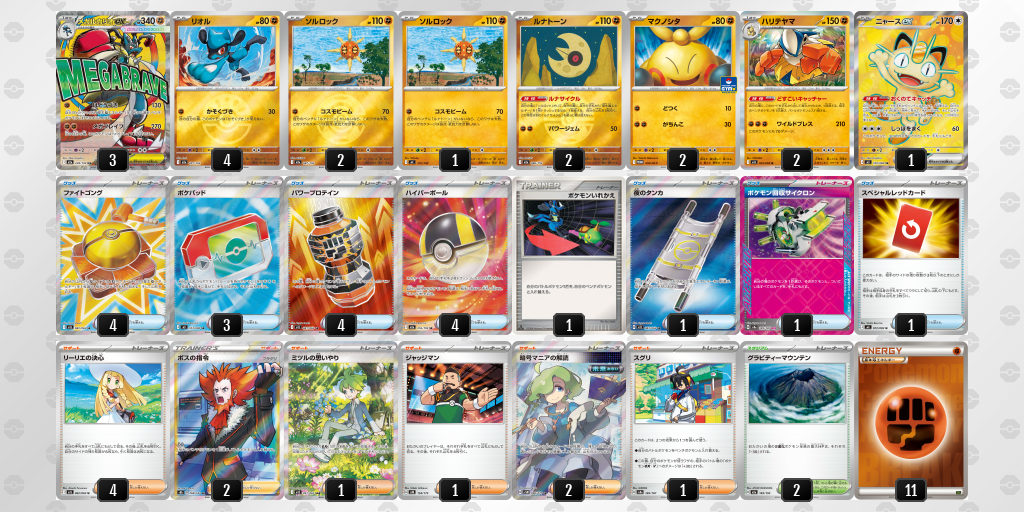 シティリーグ2026 シーズン4 オープンリーグ 5位 デッキ