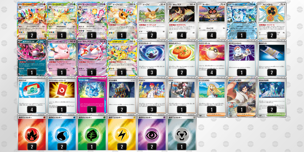 シティリーグ2026 シーズン4 オープンリーグ 5位 デッキ