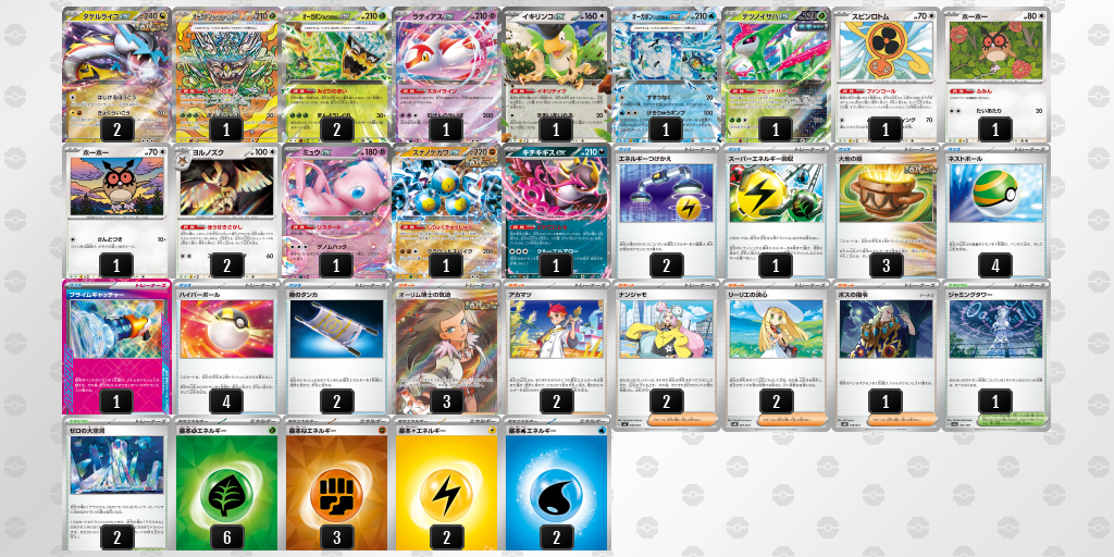 [CL] 2025-11-09 CityLeague2026 S2 公開組 - 3位 牌組圖片