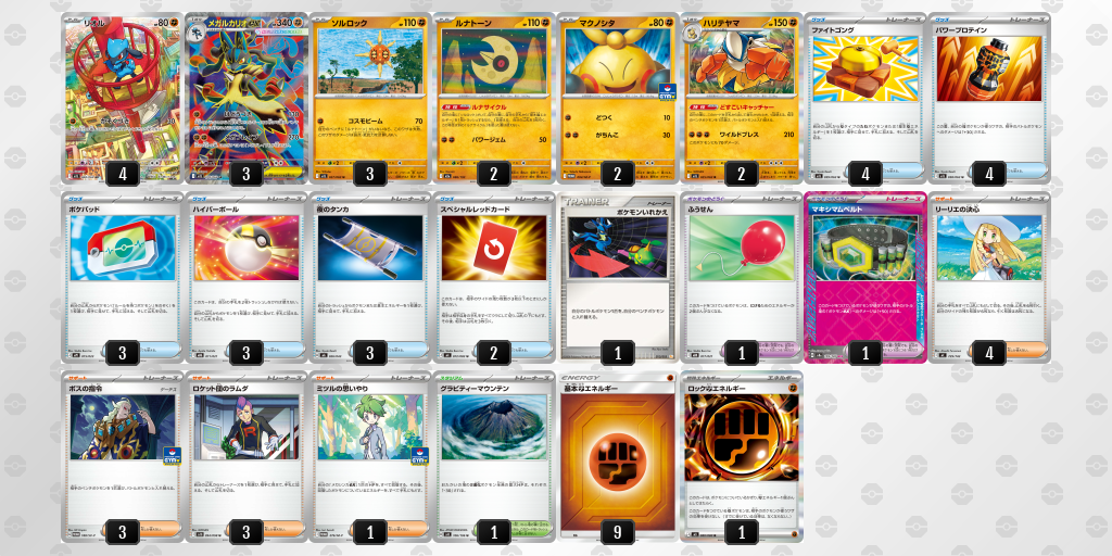 シティリーグ2026 シーズン4 オープンリーグ 3位 デッキ