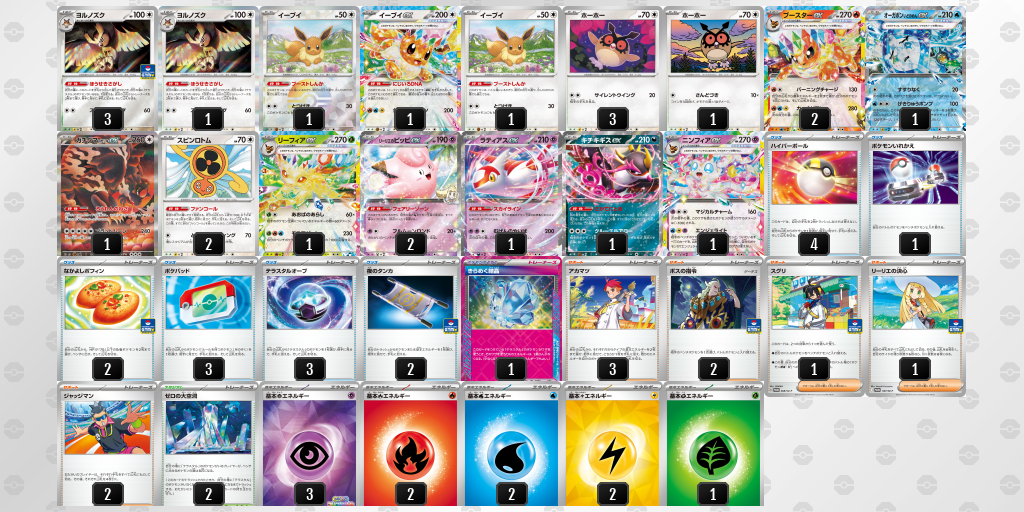 シティリーグ2026 シーズン4 ジュニアリーグ 3位 デッキ