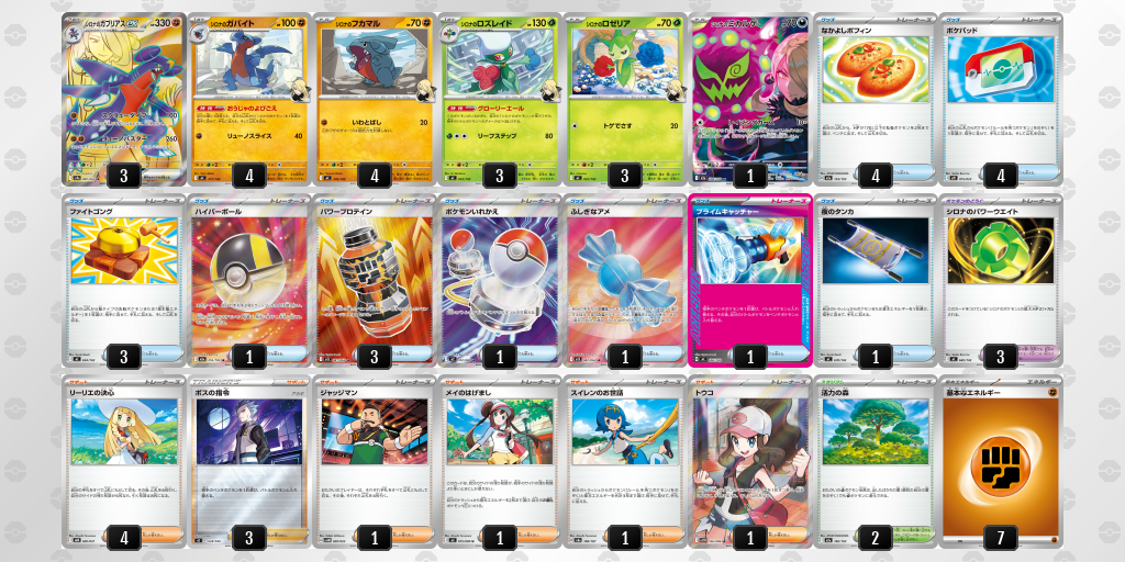 シティリーグ2026 シーズン4 ジュニアリーグ 優勝デッキ