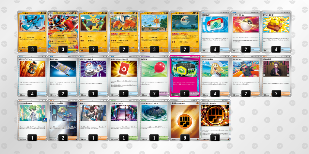 シティリーグ2026 シーズン4 オープンリーグ 5位 デッキ