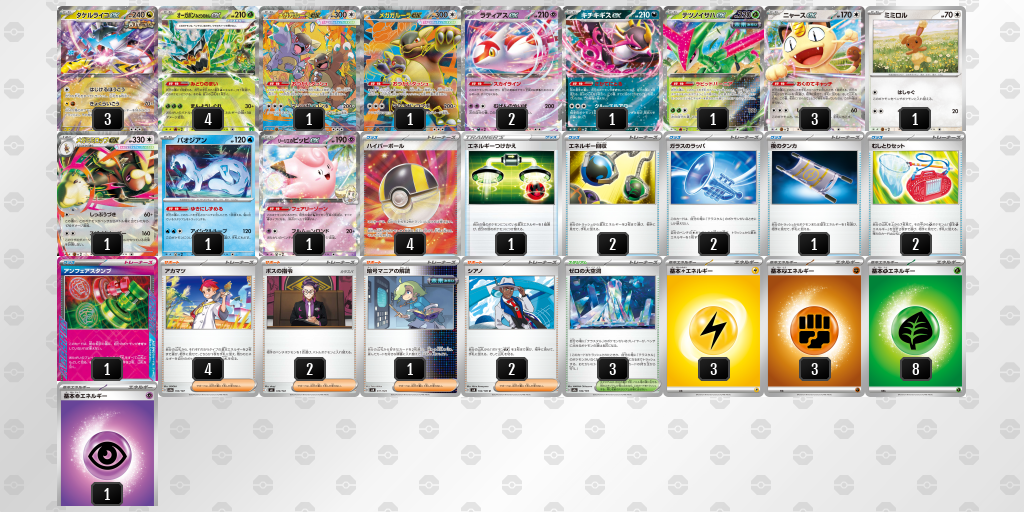 シティリーグ2026 シーズン4 オープンリーグ 3位 デッキ