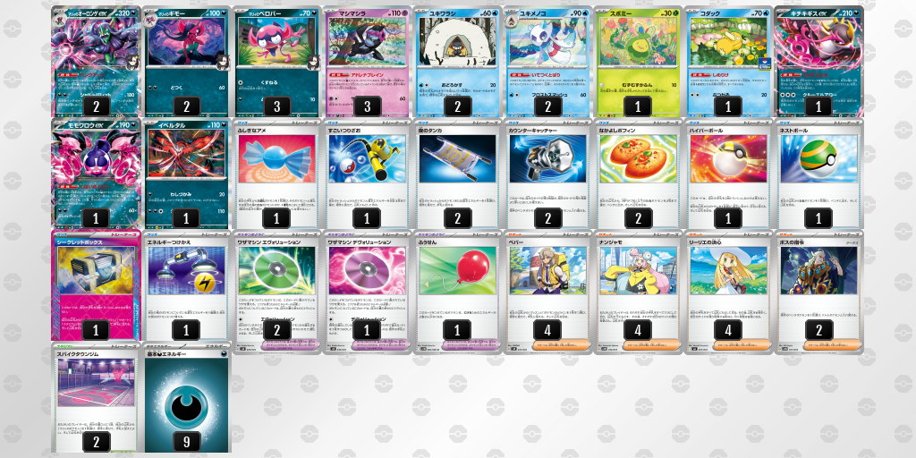 [CL] 2025-11-15 CityLeague2026 S2 公開組 - 5位 牌組圖片