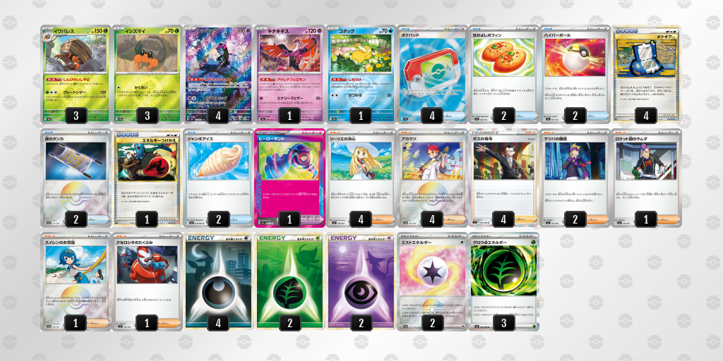 シティリーグ2026 シーズン4 オープンリーグ 5位 デッキ