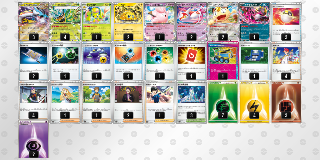 シティリーグ2026 シーズン4 オープンリーグ 5位 デッキ