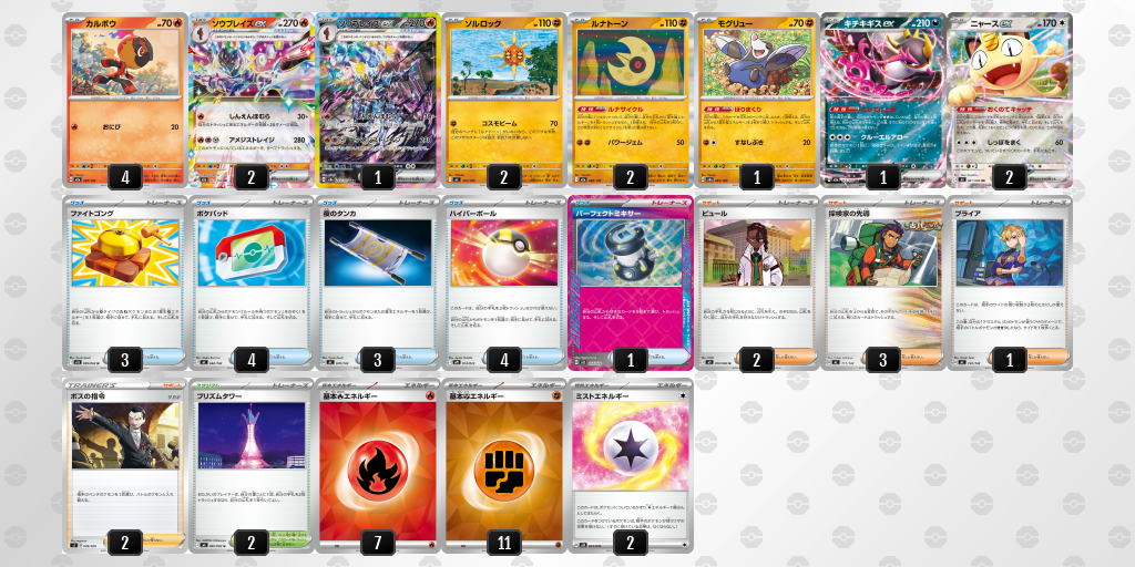 シティリーグ2026 シーズン4 ジュニアリーグ 5位 デッキ