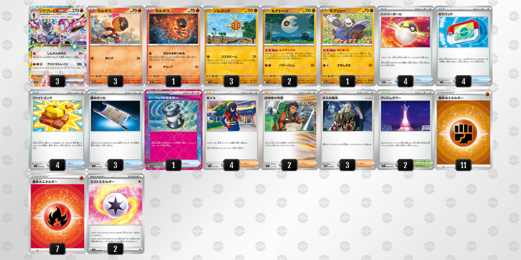 シティリーグ2026 シーズン4 オープンリーグ 9位 デッキ