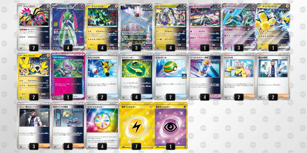 テツノイバラデッキを使った感想 - がむしゃらこうげき ガトリング！