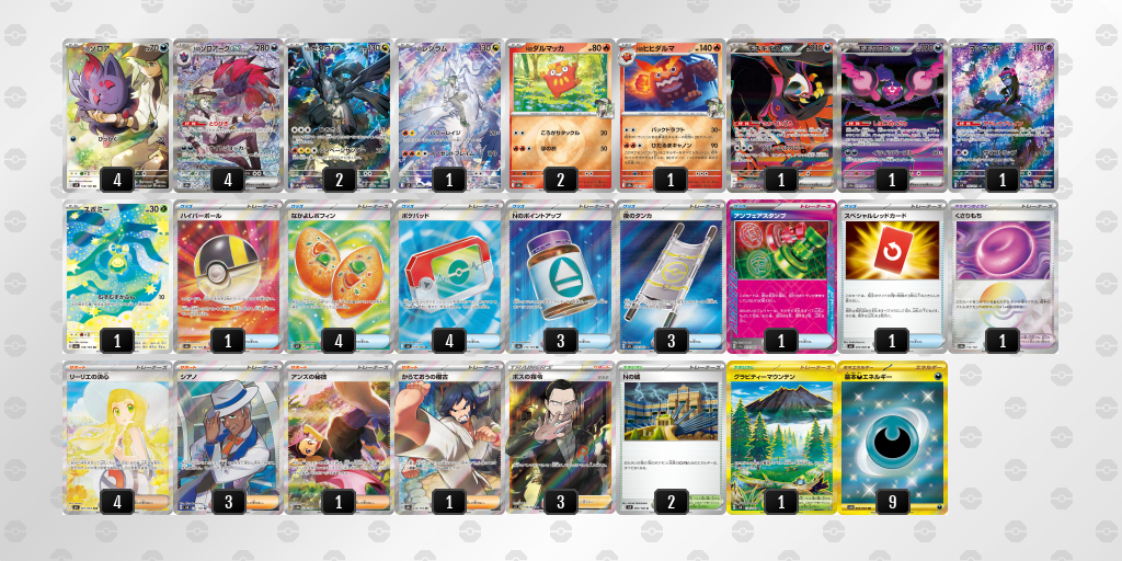 シティリーグ2026 シーズン4 オープンリーグ 5位 デッキ