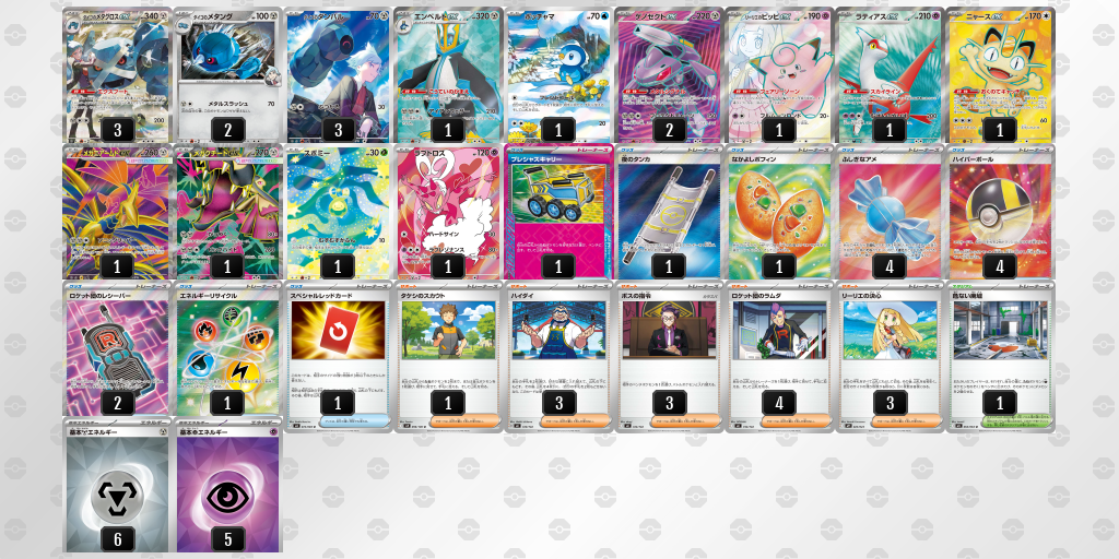 シティリーグ2026 シーズン4 オープンリーグ 5位 デッキ