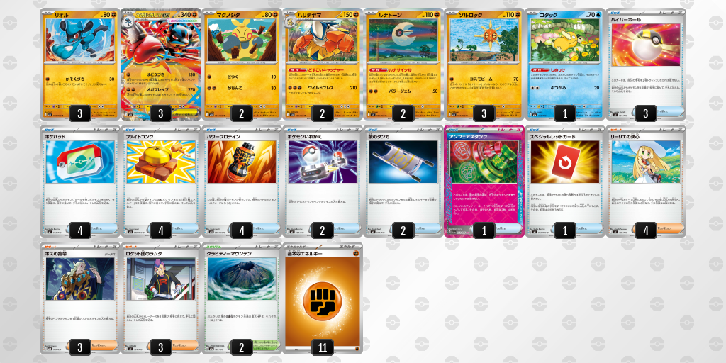 シティリーグ2026 シーズン4 オープンリーグ 3位 デッキ