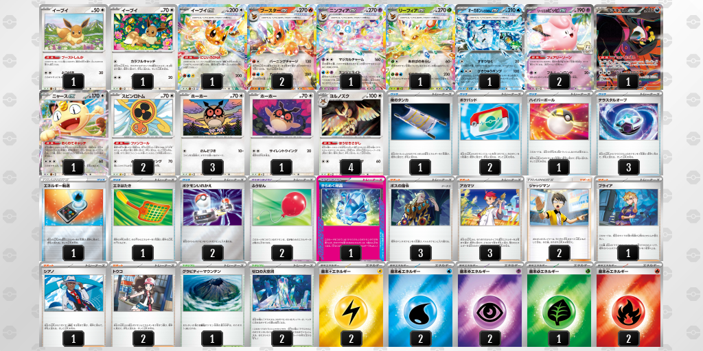 シティリーグ2026 シーズン4 ジュニアリーグ 5位 デッキ