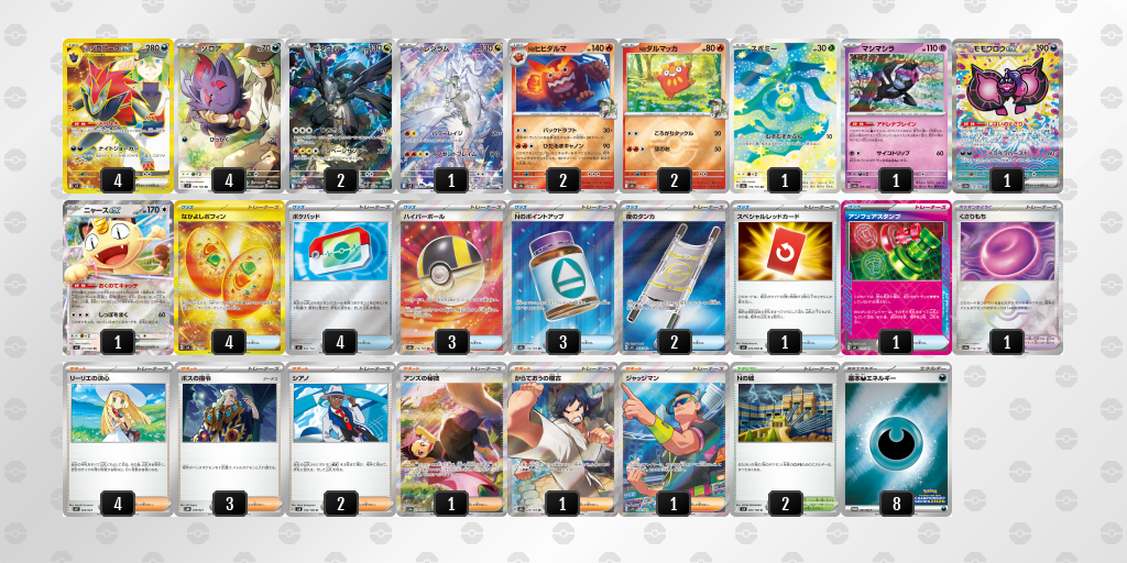 シティリーグ2026 シーズン4 シニアリーグ 5位 デッキ