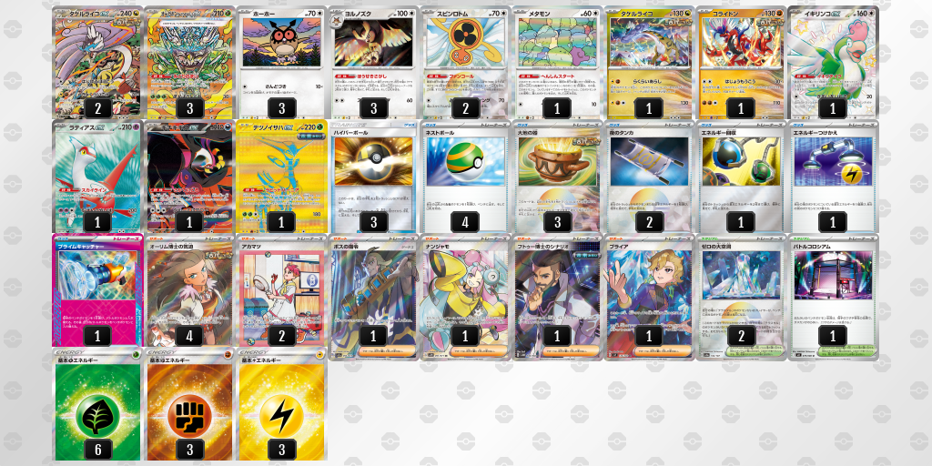 [CL] 2025-11-16 CityLeague2026 S2 公開組 - 9位 牌組圖片