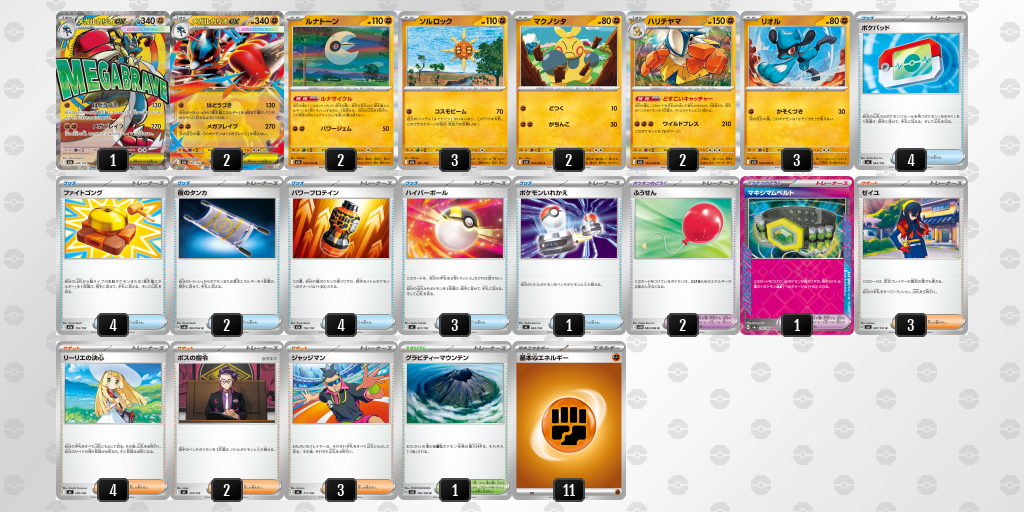 シティリーグ2026 シーズン4 ジュニアリーグ 5位 デッキ