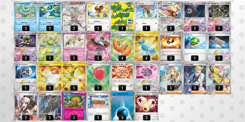 [CL] 2025-11-16 CityLeague2026 S2 公開組 - 9位 牌組圖片