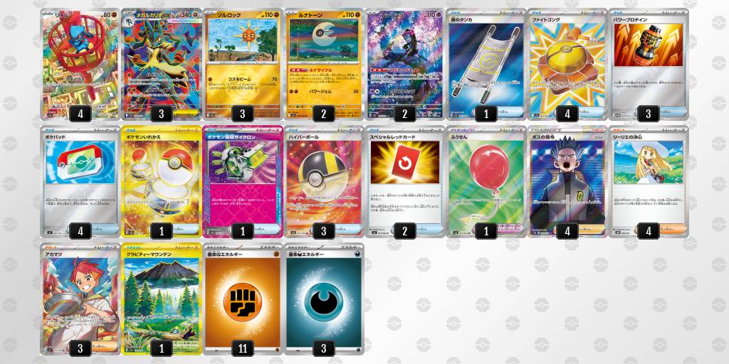 シティリーグ2026 シーズン4 オープンリーグ 1位 デッキ