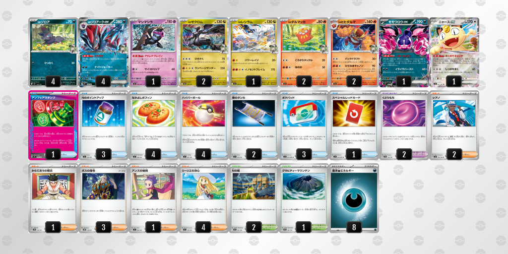 シティリーグ2026 シーズン4 オープンリーグ 1位 デッキ