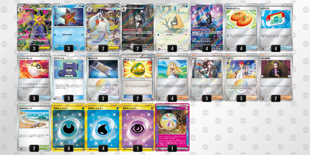 シティリーグ2026 シーズン4 オープンリーグ 3位 デッキ