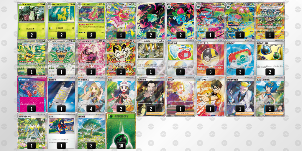 シティリーグ2026 シーズン4 オープンリーグ 9位 デッキ