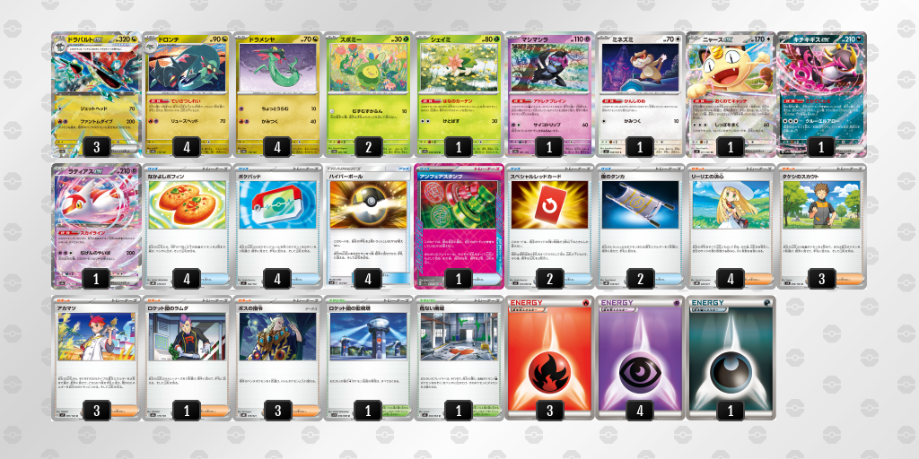 シティリーグ2026 シーズン4 オープンリーグ 5位 デッキ