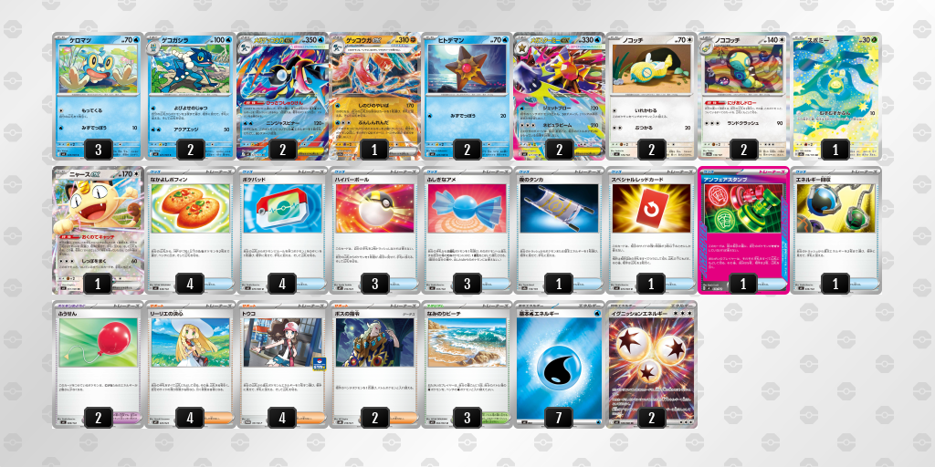 シティリーグ2026 シーズン4 オープンリーグ 5位 デッキ