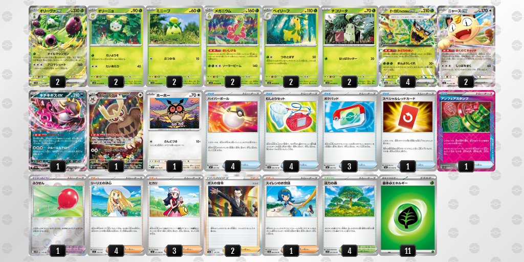 シティリーグ2026 シーズン4 オープンリーグ 9位 デッキ