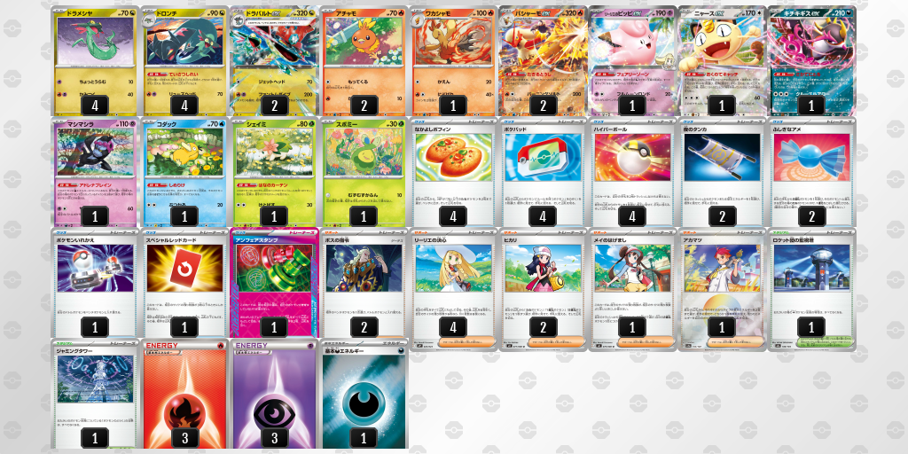 シティリーグ2026 シーズン4 オープンリーグ 9位 デッキ