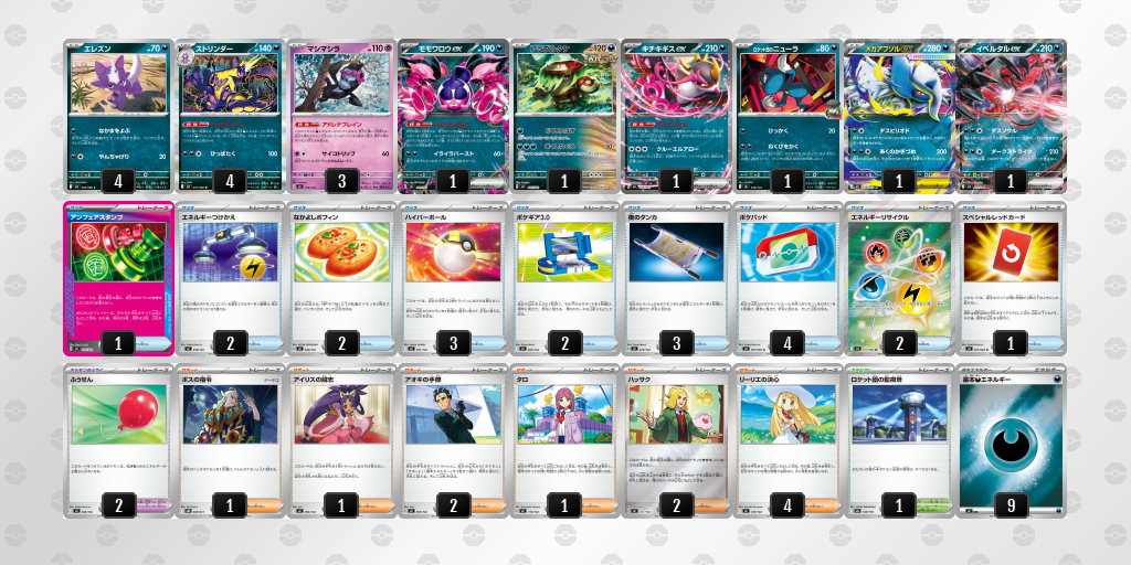 シティリーグ2026 シーズン4 オープンリーグ 9位 デッキ