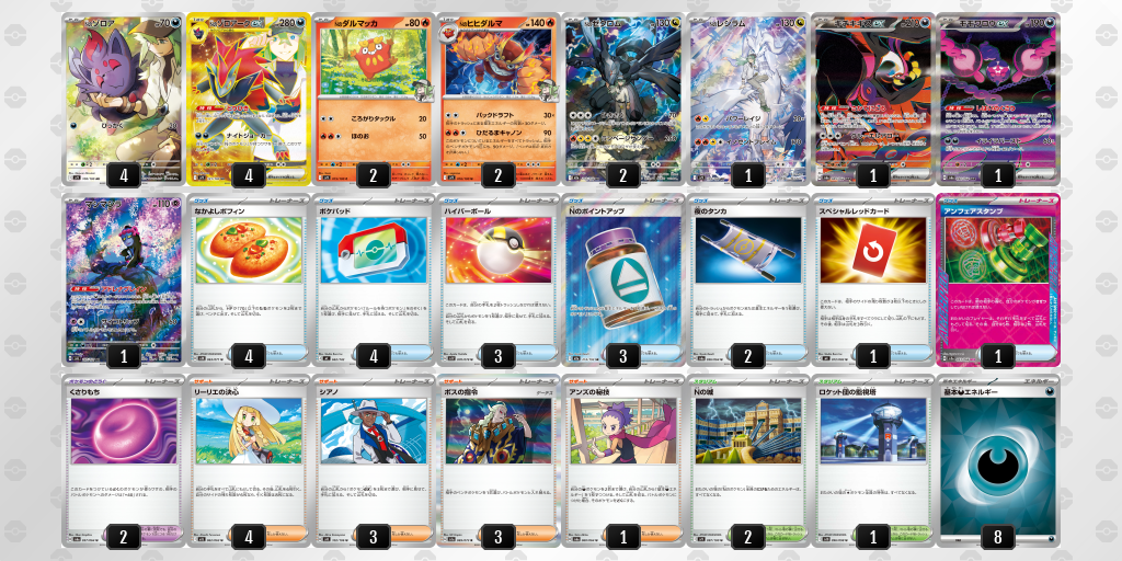 シティリーグ2026 シーズン4 オープンリーグ 2位 デッキ