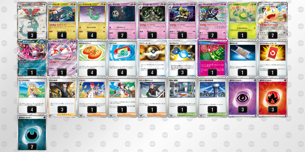 シティリーグ2026 シーズン4 オープンリーグ 優勝デッキ