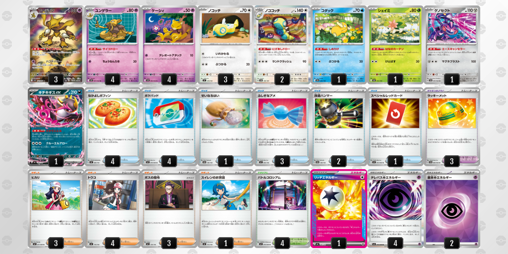 シティリーグ2026 シーズン4 オープンリーグ 5位 デッキ