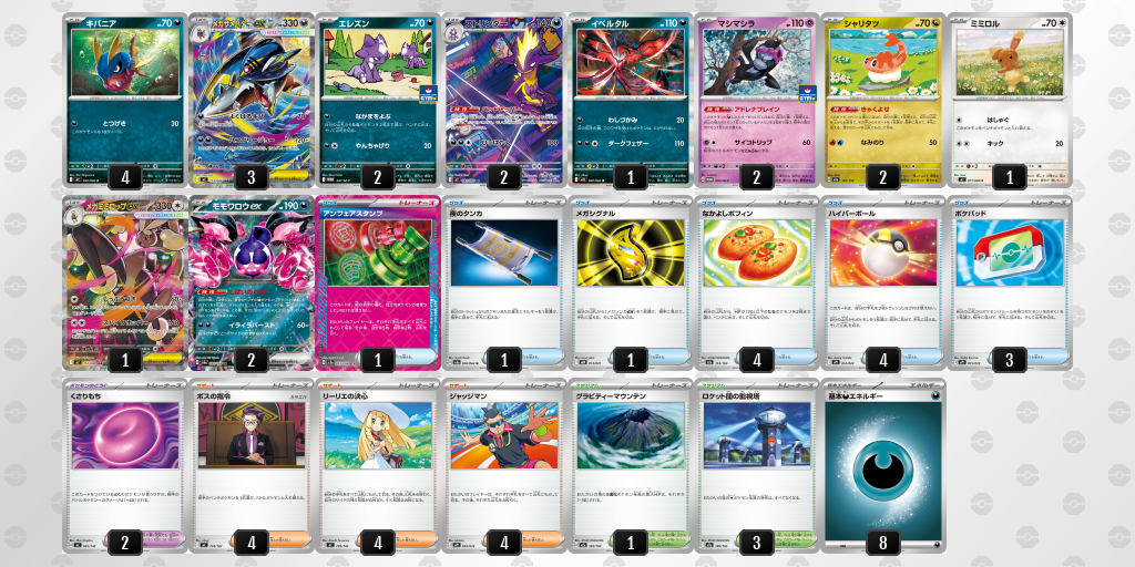 シティリーグ2026 シーズン4 オープンリーグ 9位 デッキ