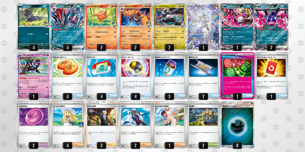 シティリーグ2026 シーズン4 オープンリーグ 5位 デッキ