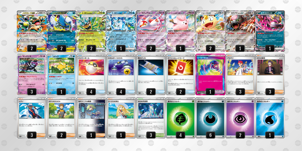 シティリーグ2026 シーズン4 オープンリーグ 5位 デッキ