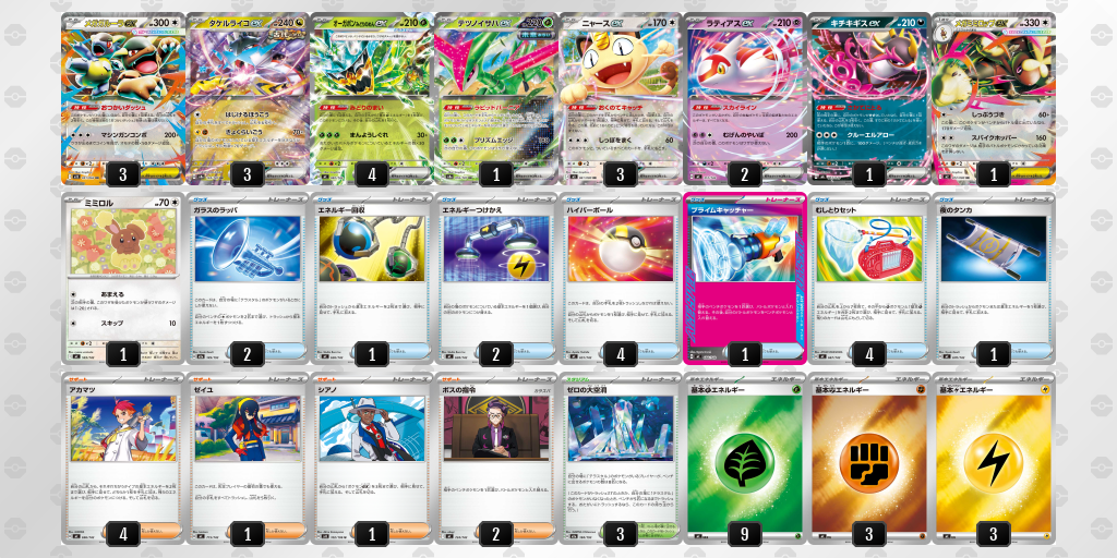 シティリーグ2026 シーズン4 オープンリーグ 2位 デッキ