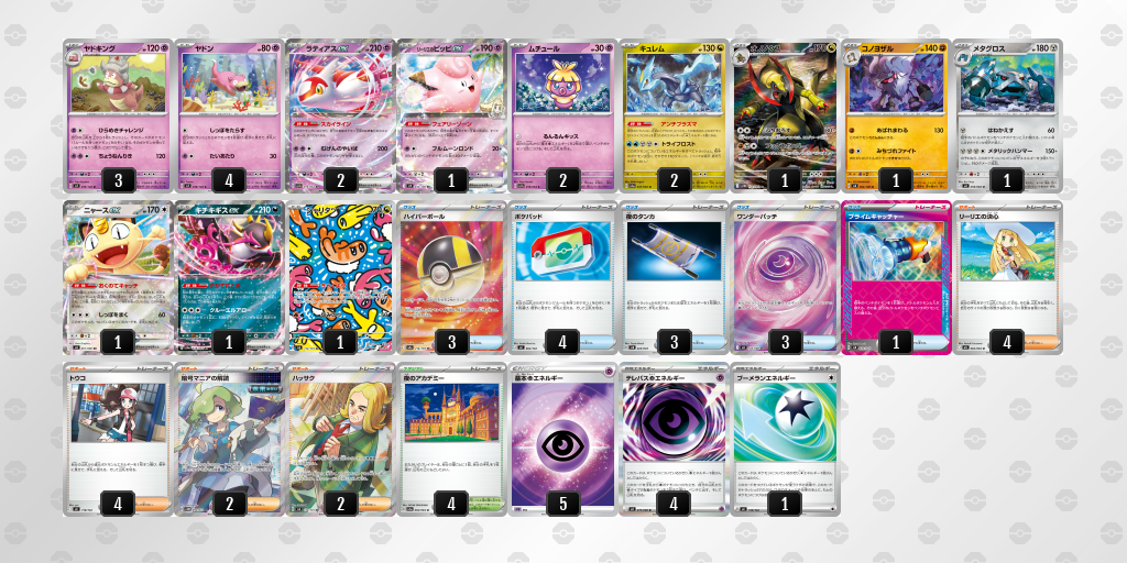 シティリーグ2026 シーズン4 シニアリーグ 5位 デッキ