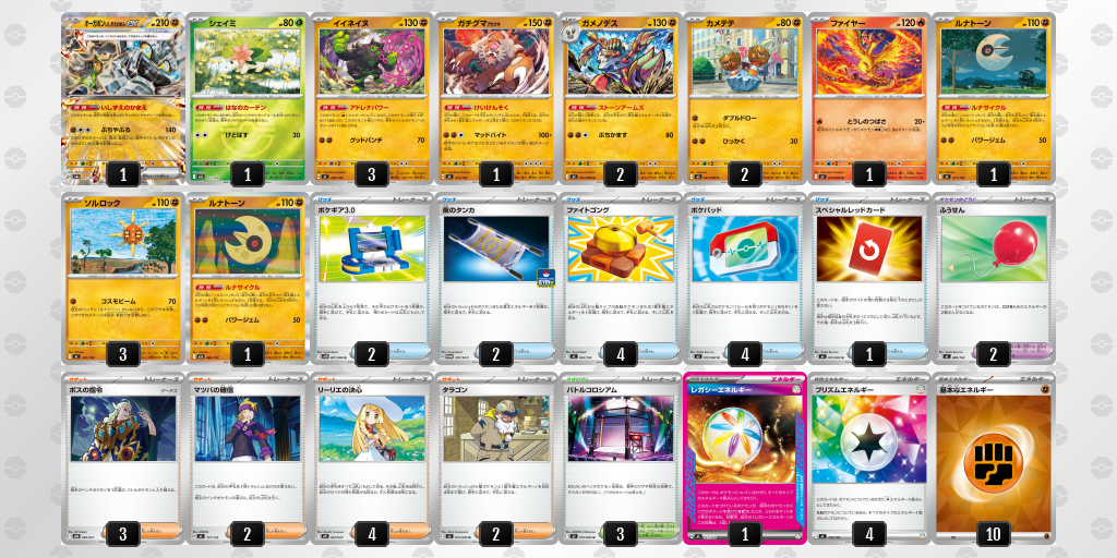 シティリーグ2026 シーズン4 シニアリーグ 3位 デッキ