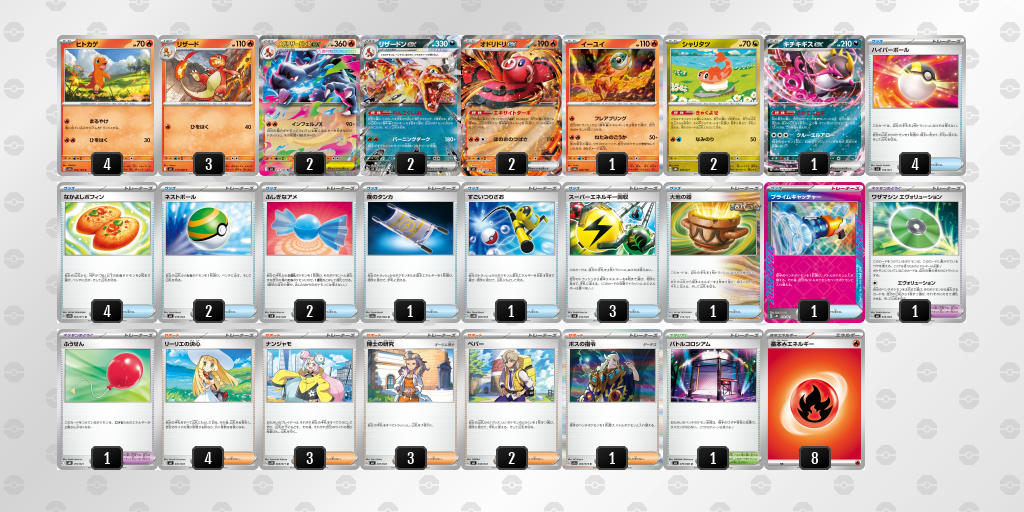 ポケモンカード vs シバ まとめ ① デッキ画像 gL6gn6-KeFYE4-nnnQPn