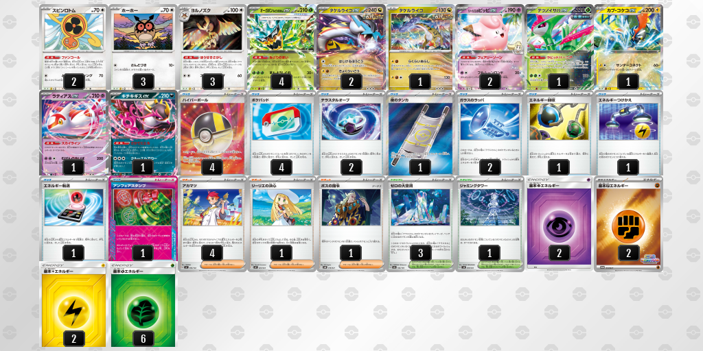 シティリーグ2026 シーズン4 オープンリーグ 5位 デッキ